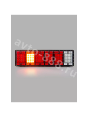 Задние габаритные огни для грузовиков с решеткой STP-22  24V 50.5*14.5см (2шт) фото 6