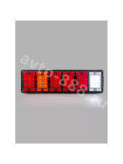 Задние габаритные огни для грузовиков с решеткой STP-22  24V 50.5*14.5см (2шт) фото 2