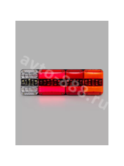 Задние габаритные огни для грузовиков STP-15 24V 45*14см (2шт) фото 6