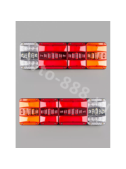 Задние габаритные огни для грузовиков STP-15 24V 45*14см (2шт) фото 8