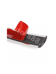 Молдинг хром 15 м (20мм) фото 2