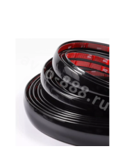 Молдинг чёрный 15 м (30мм) фото 4