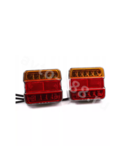 Задние фонари на прицеп съемный (с проводом) фото 6