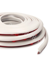 Уплотнитель со скотчем белый, длина 10м фото 2