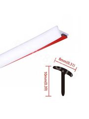 Уплотнитель со скотчем белый, длина 1.7м фото 1