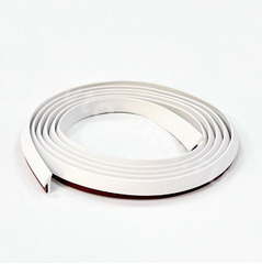 Уплотнитель со скотчем белый, длина 1.7м фото 3