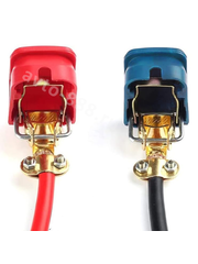 Клеммы для аккумулятора обмедненные ЕВРО (пара) MST-13 фото 4