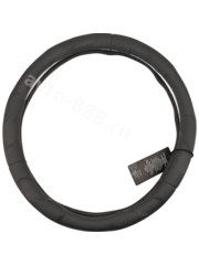 Оплетка на руль фигурная 961 (L) cерый р-р 39-40 см (цена за 5 шт) фото 2