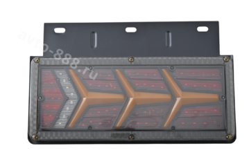 Задние габаритные огни для грузовиков D-2301  24V (2шт) фото 2