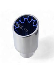 Насадка на глушитель ZXQ-480 синий фото 2