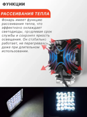 Дневные ходовые огни XY-030 12V/24V (2шт) фото 7