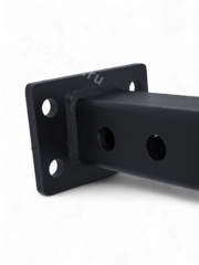 Фаркоп автомобильный квадратный с креплением и шаром, чёрный фото 7