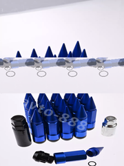 Комплект гаек-карандаш (лёгкие) R104 12*1,5 (20 шт, высота 55 мм) синий фото 13