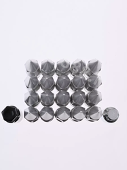 Комплект гаек-карандаш (лёгкие) R104 12*1,25 (20 шт, высота 55 мм) хром фото 9