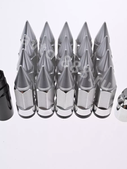 Комплект гаек-карандаш (лёгкие) R104 12*1,25 (20 шт, высота 55 мм) хром фото 7