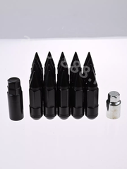 Комплект гаек-карандаш (лёгкие) R104 12*1,25 (20 шт, высота 55 мм) чёрные фото 5