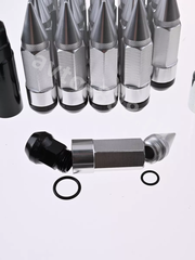 Комплект гаек-карандаш (лёгкие) R104 12*1,5 (20 шт, высота 55 мм) хром фото 12