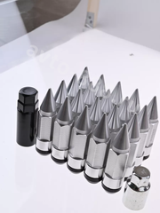 Комплект гаек-карандаш (лёгкие) R104 12*1,5 (20 шт, высота 55 мм) хром фото 4