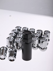 Секретки гайки F651 12*1,5 (16P+4+2, высота 32 мм) хром фото 7