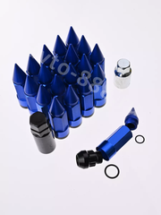 Комплект гаек-карандаш (лёгкие) R104 12*1,25 (20 шт, высота 55мм) синий фото 6