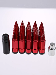 Комплект гаек-карандаш (лёгкие) R104 12*1,25 (20 шт, высота 55 мм) красные фото 13