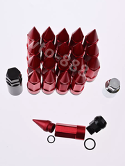 Комплект гаек-карандаш (лёгкие) R104 12*1,25 (20 шт, высота 55 мм) красные фото 6