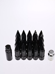 Комплект гаек-карандаш (лёгкие) R104 12*1,5 (20 шт, высота 55 мм) чёрные фото 9