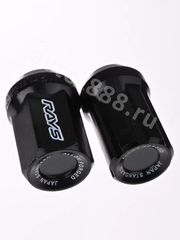 Секретки гайки F651 12*1,5 (16P+4+2, высота 32 мм) чёрный фото 6