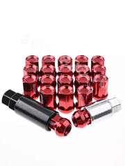 Секретки гайки F651 12*1,25 (16P+4+2, высота 32 мм) красный фото 5