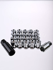 Секретки гайки F651 12*1,25 (16P+4+2, высота 32 мм) хром фото 6