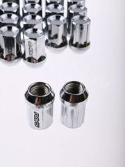 Секретки гайки F651 12*1,25 (16P+4+2, высота 32 мм) хром фото 2