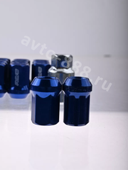 Секретки гайки F651 12*1,5 (16P+4+2, высота 32 мм) синий фото 3