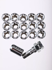 Секретки гайки R028 12*1,25 (16 шт, высота 32 мм, сквозная) хром фото 9