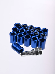 Секретки гайки R028 12*1,25 (16 шт, высота 32 мм, сквозная) синий фото 12