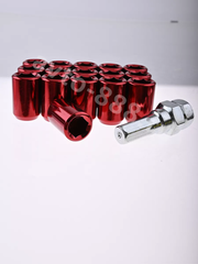 Секретки гайки R028 12*1,5 (16 шт, высота 32 мм, сквозная) красный фото 12