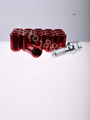 Секретки гайки R028 12*1,5 (16 шт, высота 32 мм, сквозная) красный фото 7