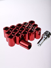 Секретки гайки R028 12*1,5 (16 шт, высота 32 мм, сквозная) красный фото 15