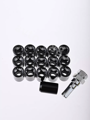 Секретки гайки R028 12*1,5 (16 шт, высота 32 мм, сквозная) черный фото 2