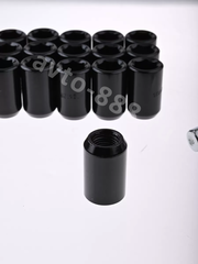 Секретки гайки R028 12*1,5 (16 шт, высота 32 мм, сквозная) черный фото 6