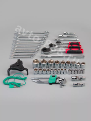 Набор инструментов SRUNV в кейсе 121 предметов зеленый фото 2