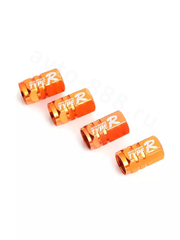 Колпачок ниппеля универсальный 4шт. TYPER оранжевый фото 7