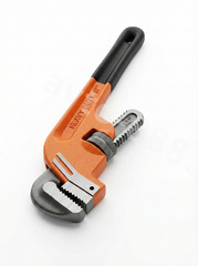 Газовый ключ с резиновой ручкой 12“ фото 2