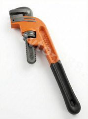 Газовый ключ с резиновой ручкой 14“ фото 1