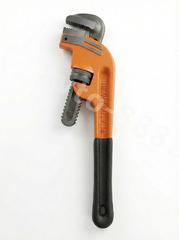 Газовый ключ с резиновой ручкой 14“ фото 2