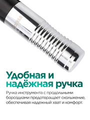 Набор ударных отверток с битами 12 предметов в металлическом кейсе фото 7