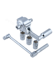 Гайковерт ручной ключ балонный для авто, 1/2 дюйма фото 2