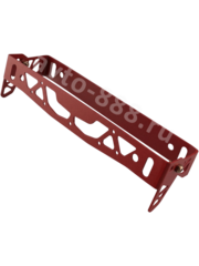 Универсальный кронштейн для наклона номерного знака / JDM адаптер рамки госномера SPARCO красный фото 1