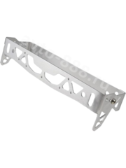 Универсальный кронштейн для наклона номерного знака / JDM адаптер рамки госномера SPARCO хром фото 1