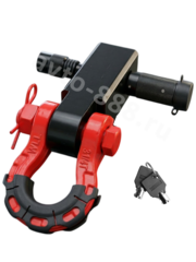 Фаркоп автомобильный квадратный с креплением фото 1