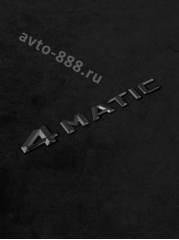 Надпись 4MAТIC чёрный 140*20мм BNL-018 фото 1